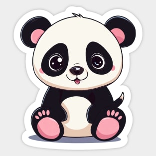 Kawaii Panda Sticker